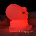 Silicone bébé USB LAMPE DE NIGHT DE NIGHT LED Chargement